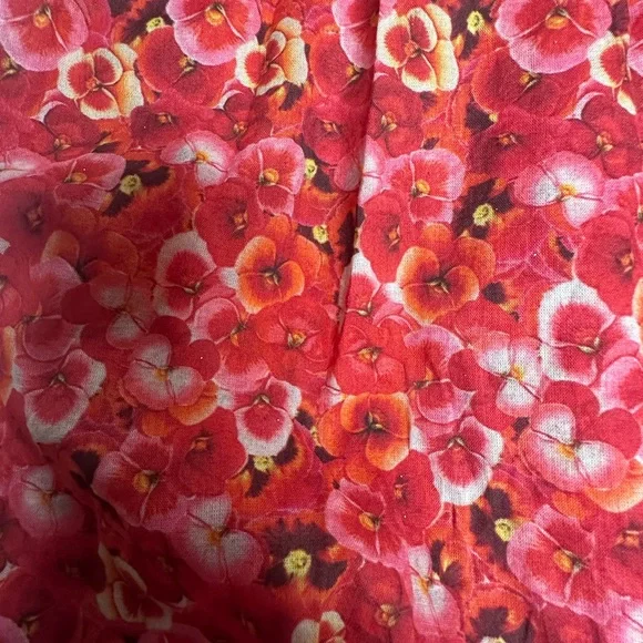 NEW Anthropologie Ro's Garden Seychelles tunic tassel dress Red Poppy S - Picture 11 of 12